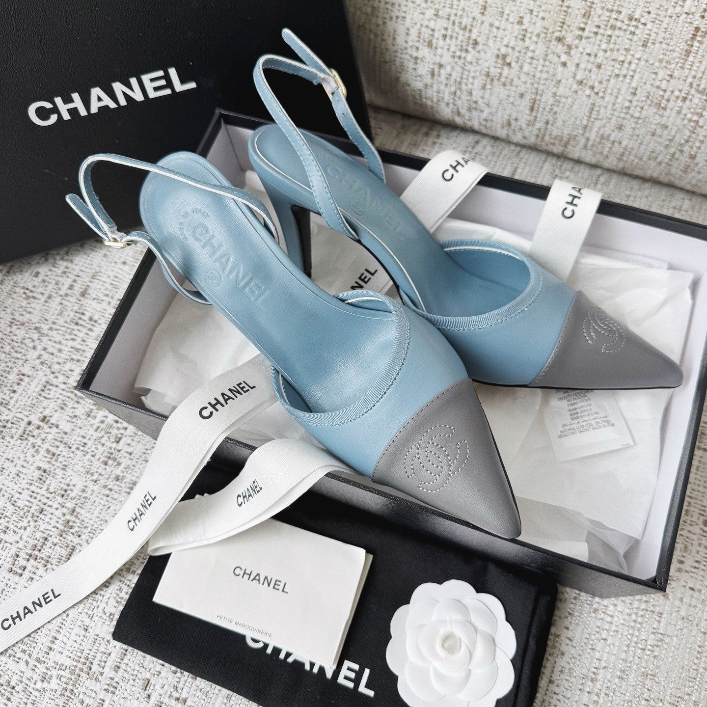 Chanel Spring and Summer High Heels Flat Shoes #378093