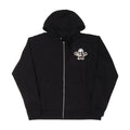 Chrome Hearts Men's Spring and Fall Black Logo Printed Zipper Long Sleeve Hooded Jacket #72488