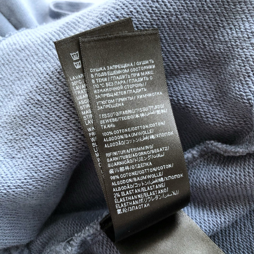 Balenciaga Men's Summer Logo Printed Elastic Waist Cotton Casual Loose Washed Gradient Political Campaign Shorts #71897