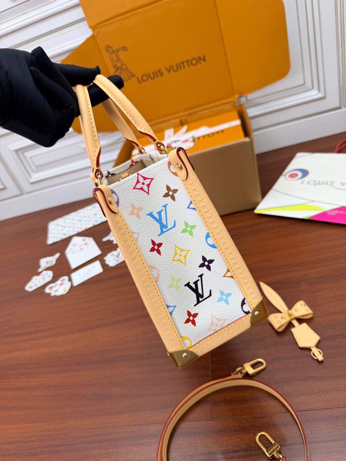 LOUIS VUITTON LV x TM Onthego PM Monogram Canvas Women Handbags M27580 #376538