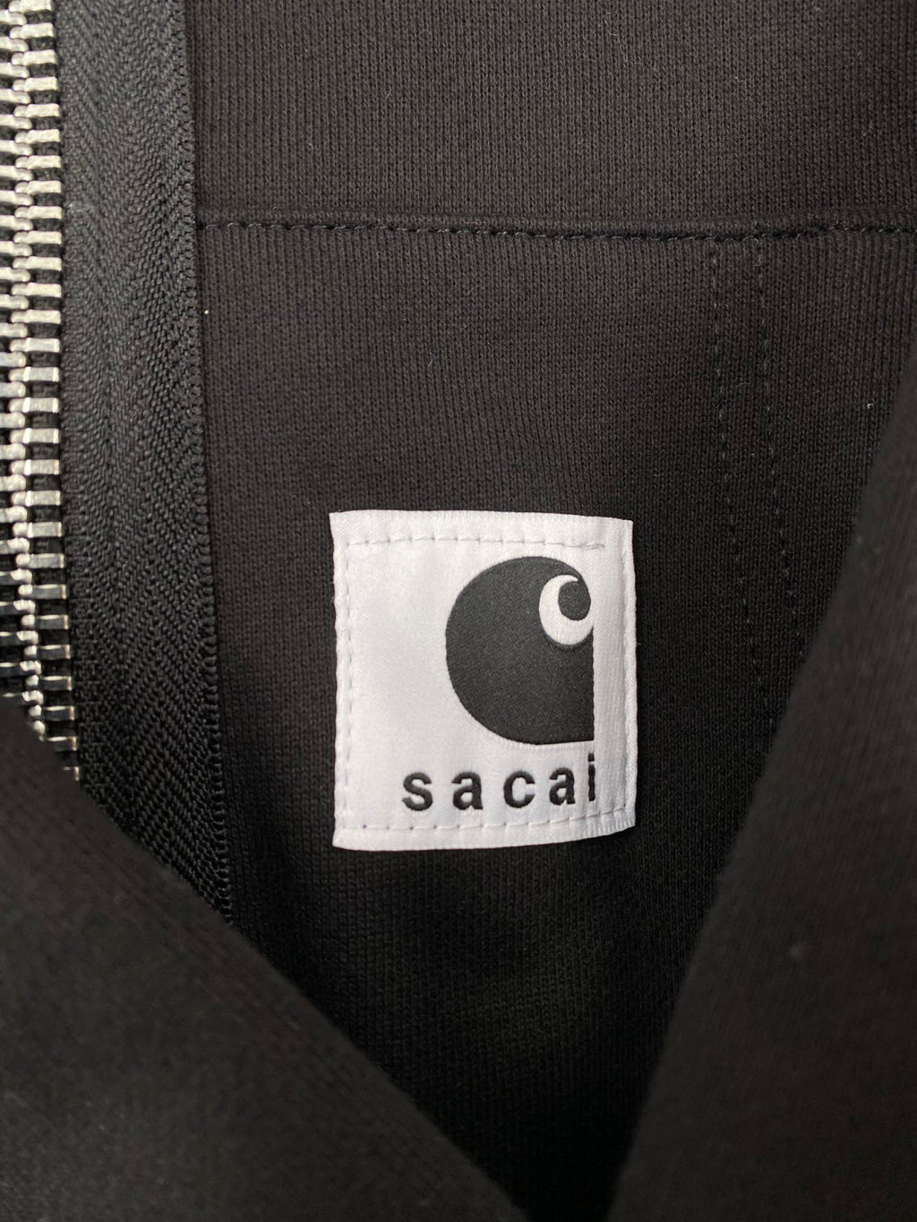 Sacai X CARHARTT Wip Hooded Long Sleeve Zipper Coat Jacket #21914