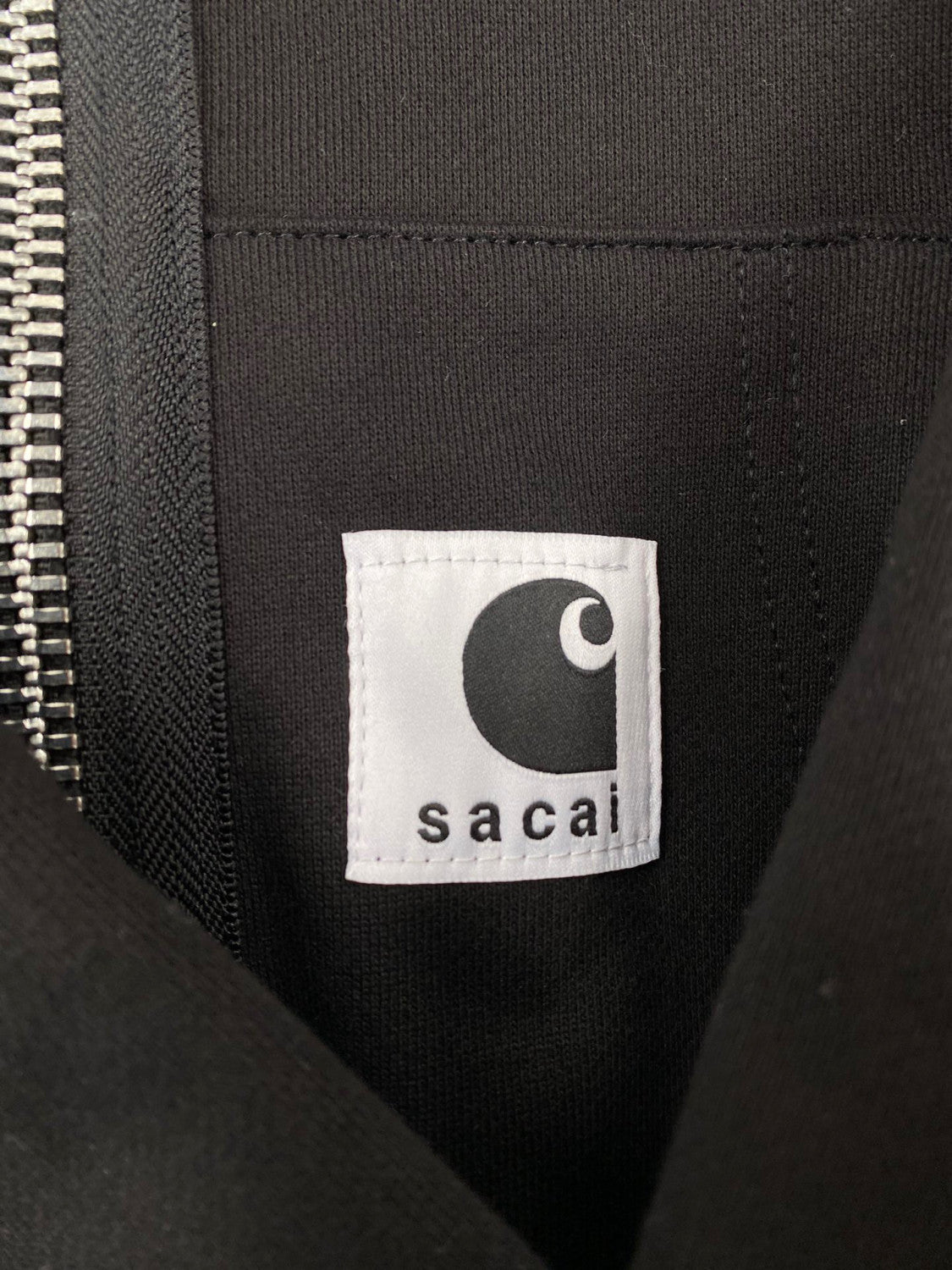 Sacai X CARHARTT Wip Hooded Long Sleeve Zipper Coat Jacket #21914
