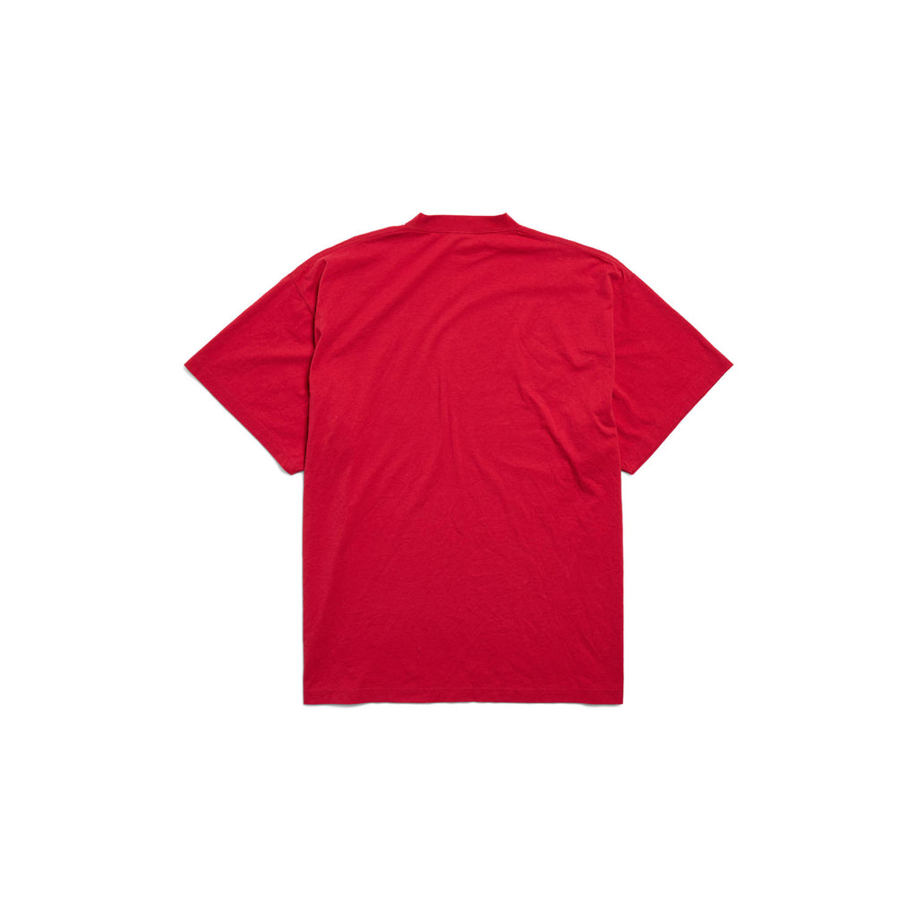 Balenciaga x Puma Men's Women's Summer Oversized Crew Neck Cotton Solid Color Short Sleeve T-Shirt #77853
