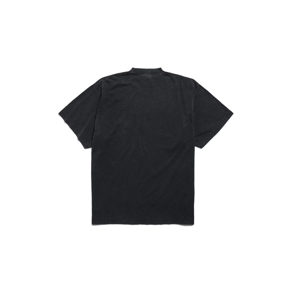 Balenciaga x Puma Men's Women's Summer Oversized Crew Neck Cotton Solid Color Short Sleeve T-Shirt #77853