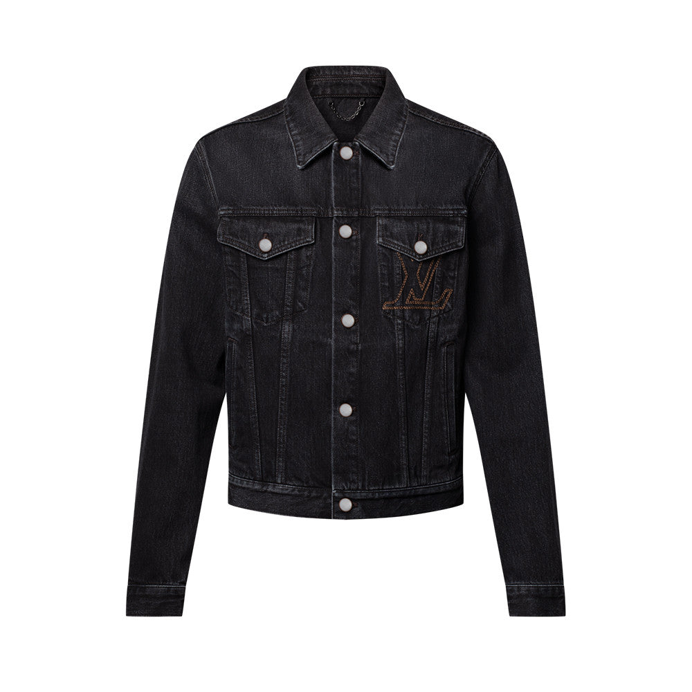 Louis Vuitton 25FW Men's LV Denim Trucker Jacket #333416