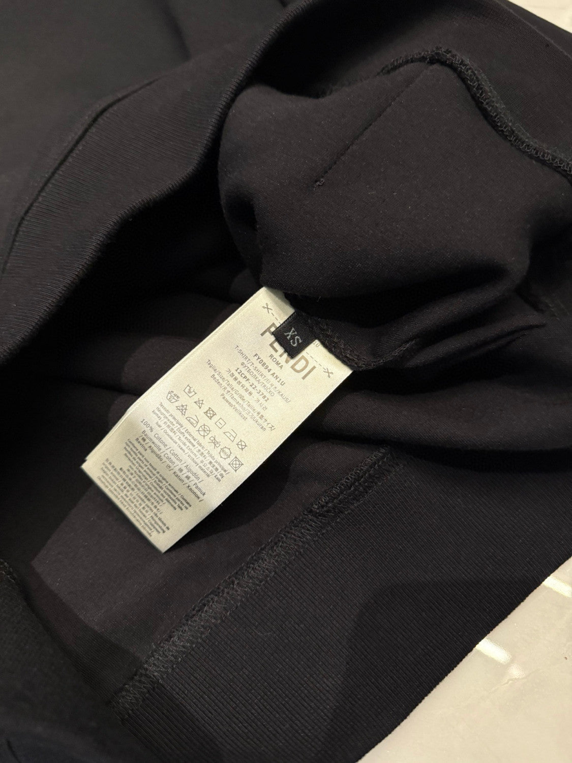 Fendi Men's And Women's Fashion Casual Solid Color Cotton Hooded Embroidered Long Sleeve Sweatshirt #78873