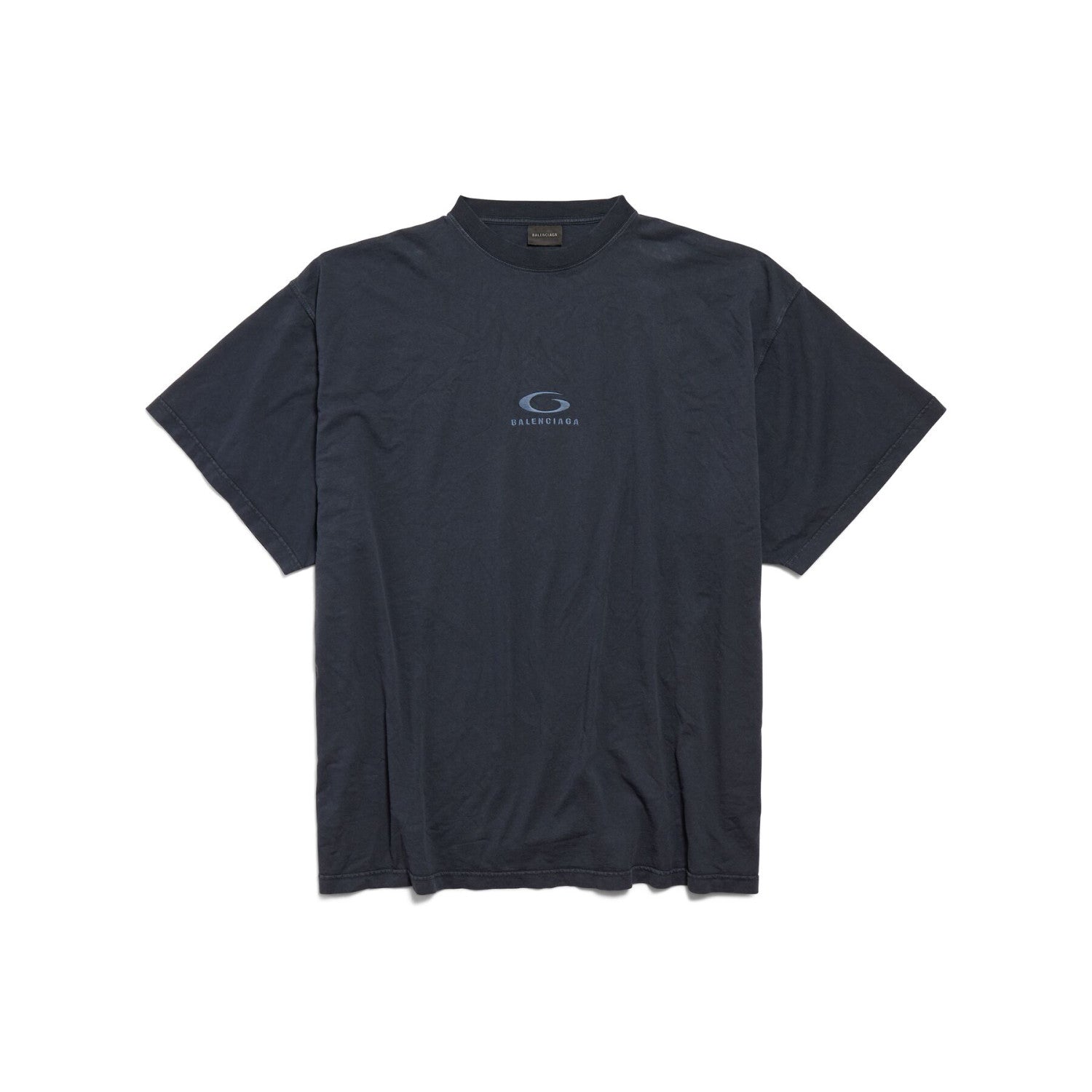 Balenciaga ﻿﻿LOOP SPORTS ICON Men's Summer Fashion Casual Crew Neck Pullover Solid Color Embroidered Crew Neck Short Sleeve T-Shirt #78872