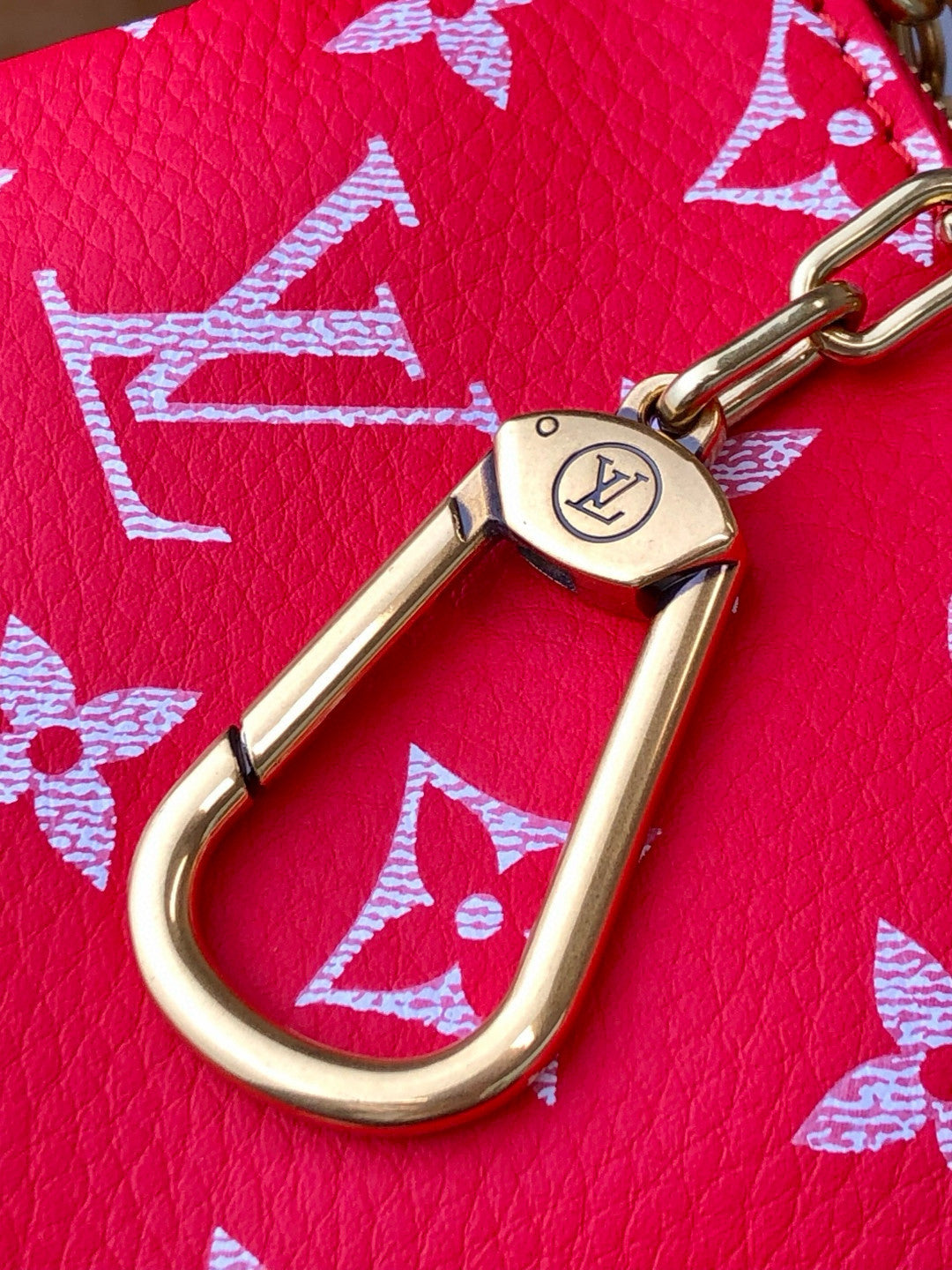 Louis Vuitton Women's Fashion Classic Red Logo Zipper Closure Leather Shoulder Bag Handbags In Small Medium And Large Sizes Crossbody Bag Bags #78658