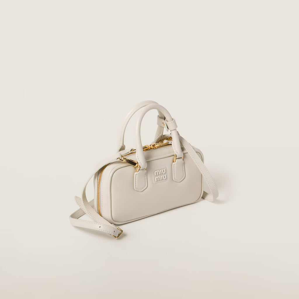 MiuMiu Arcadie Leather Mini Handbags Women's Fashion Cute Size Casual Tote Crossbody Bags Shoulder Handbag Bag Bags 5BP088 #71864