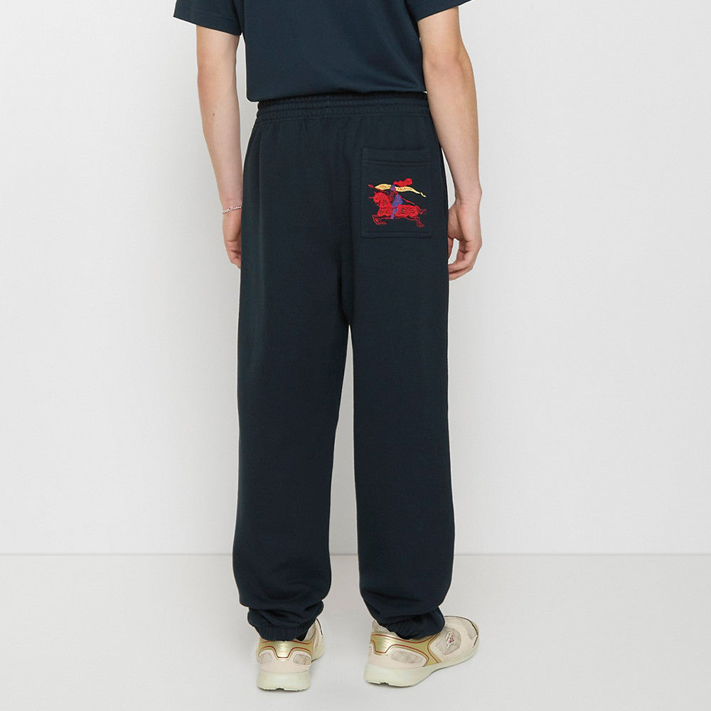 Burberry Men's Cotton Hoodie Jogging Pants in Navy #335634