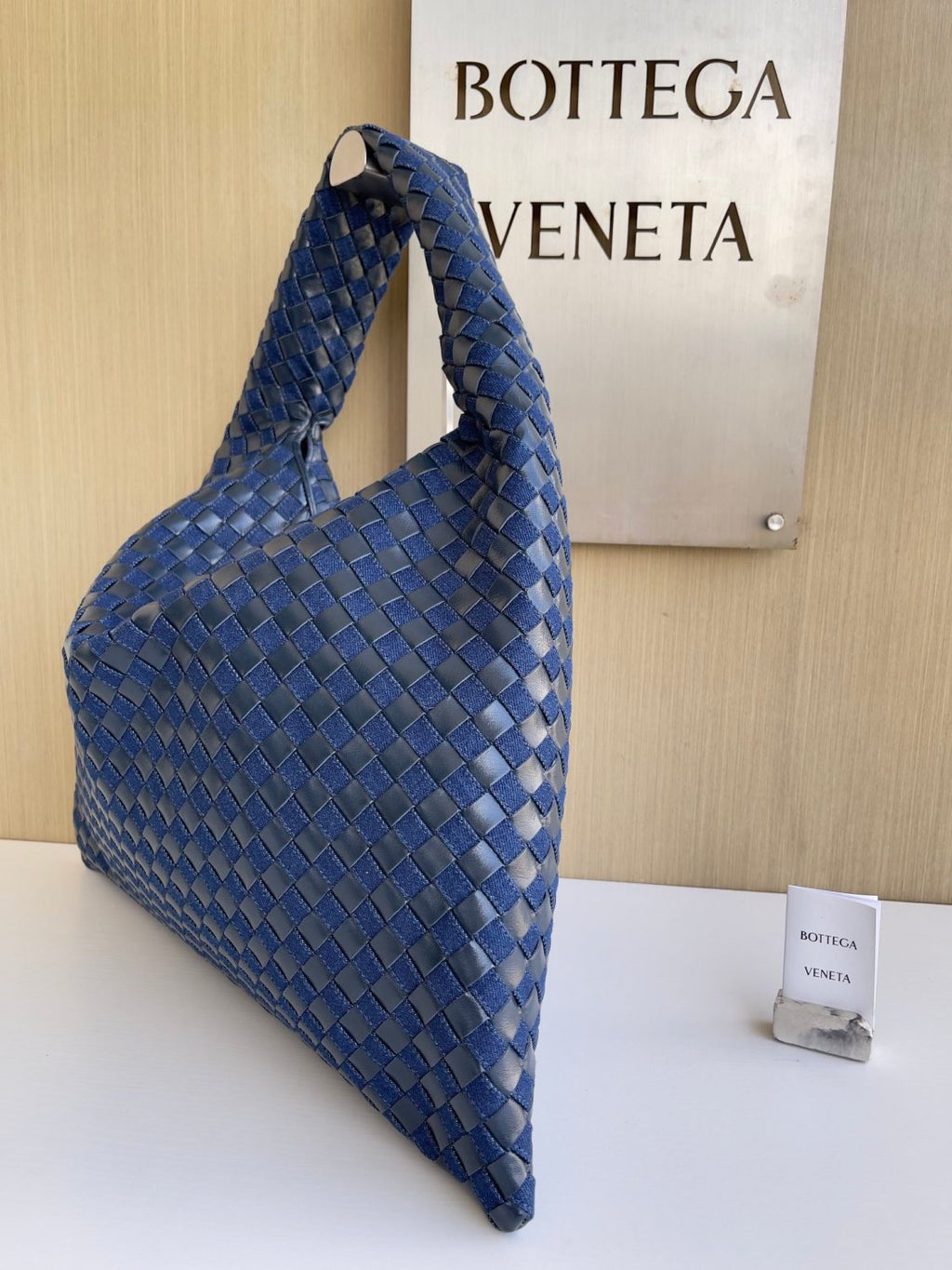 Bottega Veneta HOP Women's Fashion Classic Color Block Leather Braided Tote Bag to Shoulder Bag Bags 796262V3IV14156 #79513