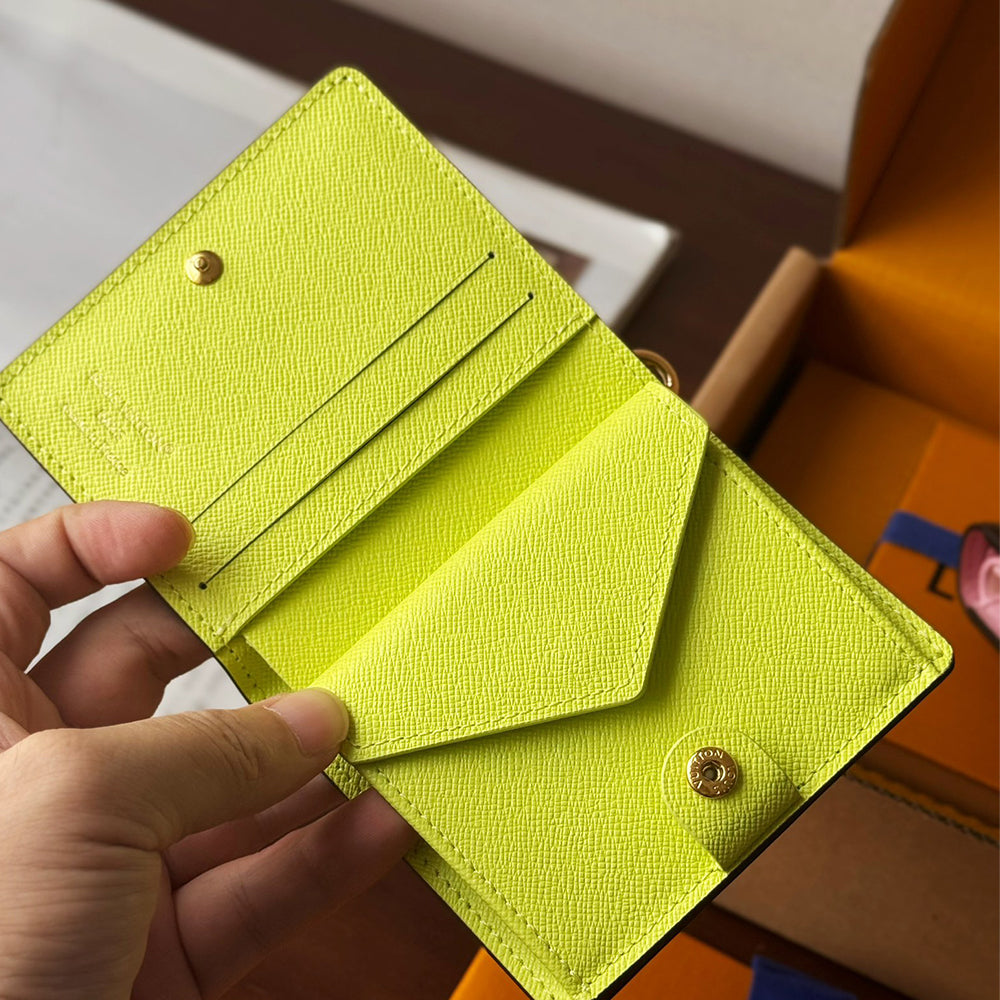 Louis Vuitton Enamel Floral Wallet Available In Yellow Pink And Blue Bag Bags M14628 #197442
