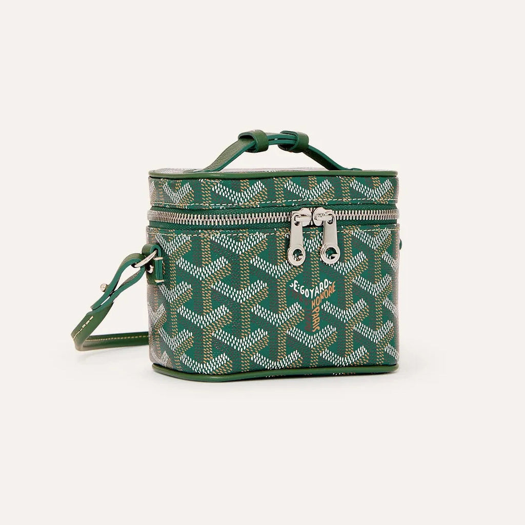 Goyard Muse Nano Women's Fashion Classic Color-Block Zipper Closure Adjustable Strap Leather Mini Makeup Bag Shoulder Bag Crossbody Bag Bags MUSEVANANTY10CL10P #79551