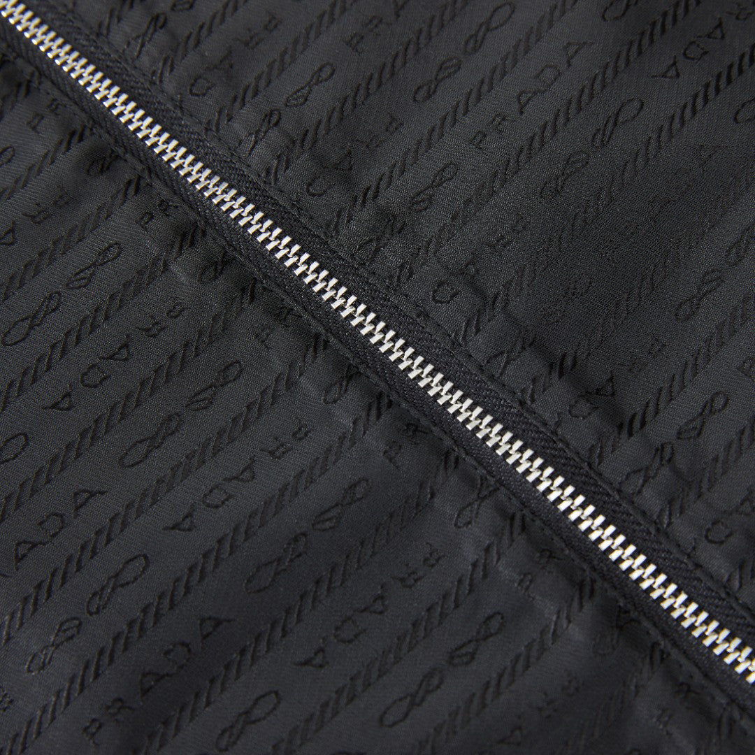 Prada zipper short sleeve shirt T-shirt #98159