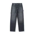 Amiri Men's All-Over Jacquard Denim Pants Four-Season Patchwork Solid-Color Cotton Straight-Leg Trousers Ngvp #2575
