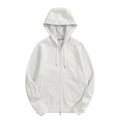 Dior Men's Spring and Autumn Solid Color Hooded Drawstring Cashmere Zipper Jacket Casual Trousers Pants Set Suit #72952