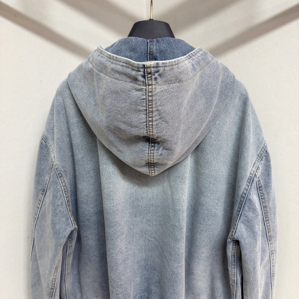 Louis Vuitton Hooded Workwear Denim Blouson Denim Carpenter Pants 1AJBAO 1AJBKS #335609