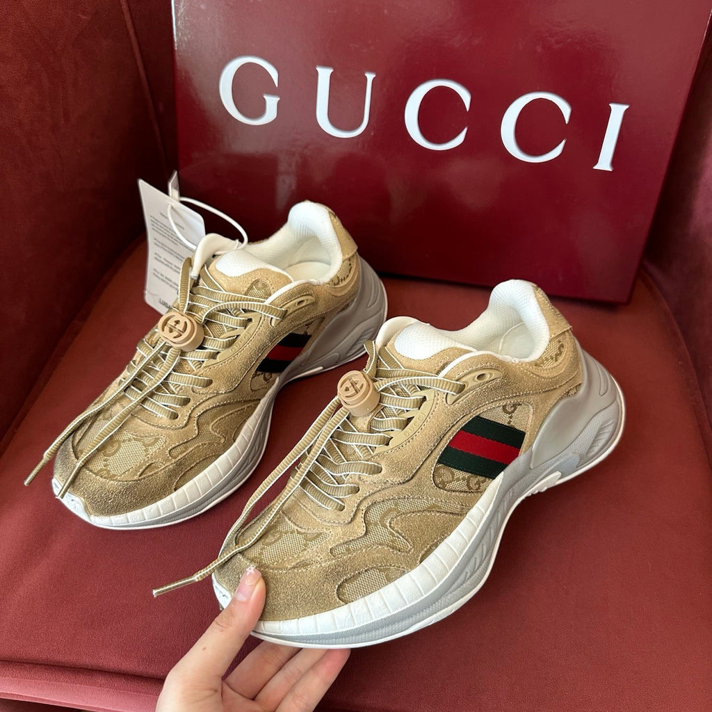 GUCCI Gucci 2.0 Sneaker in Mesh and Leather #380412