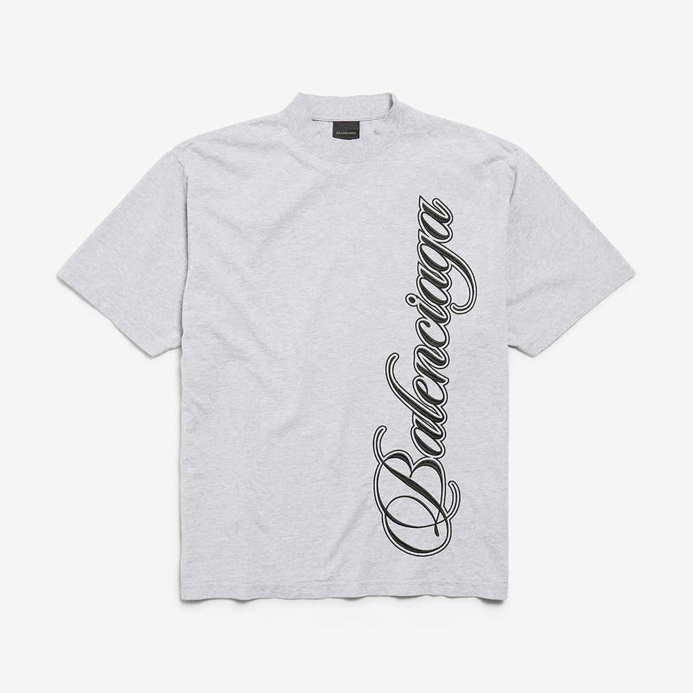 Balenciaga Cursive T-shirt Medium Fit #377640