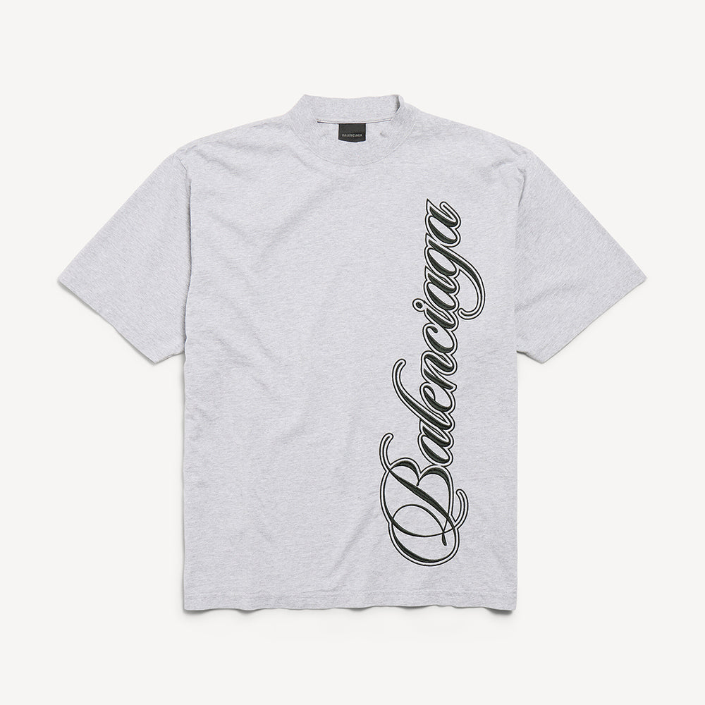 Balenciaga Cursive T-shirt Medium Fit #377640