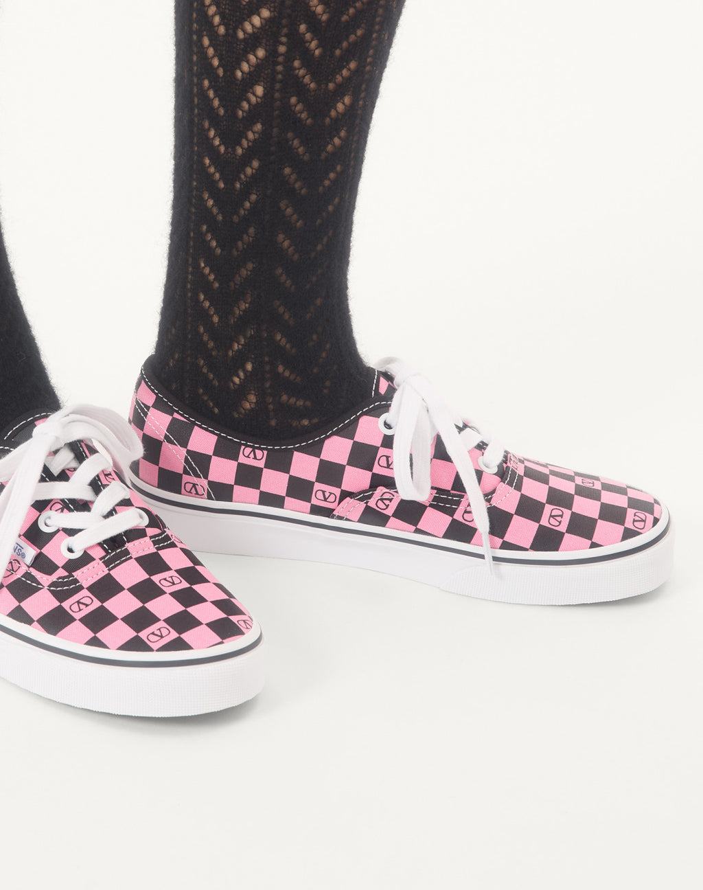 Valentino X VANS Joint Women's and Men's Sneakers Printed Style #333072