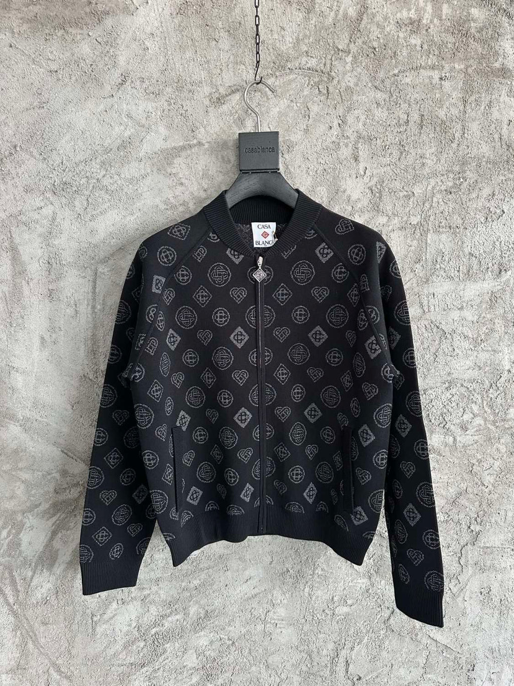 Casablanca Monogram Jacquard Bomber Jacket Trousers #335637