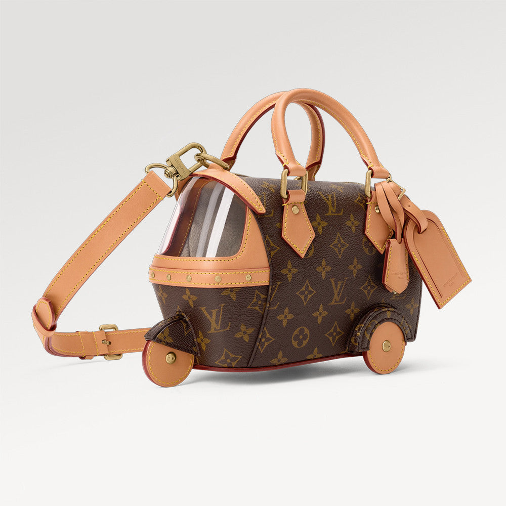 Louis Vuitton Rickshaw Mini Handbag Men's Wallet Monogram Canvas With Leather Trim journey To Darjeeling Clutch Bag Bags #196932