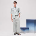 Hermes L'Instruction du Roy Patine Technology Silk Shirt #324920