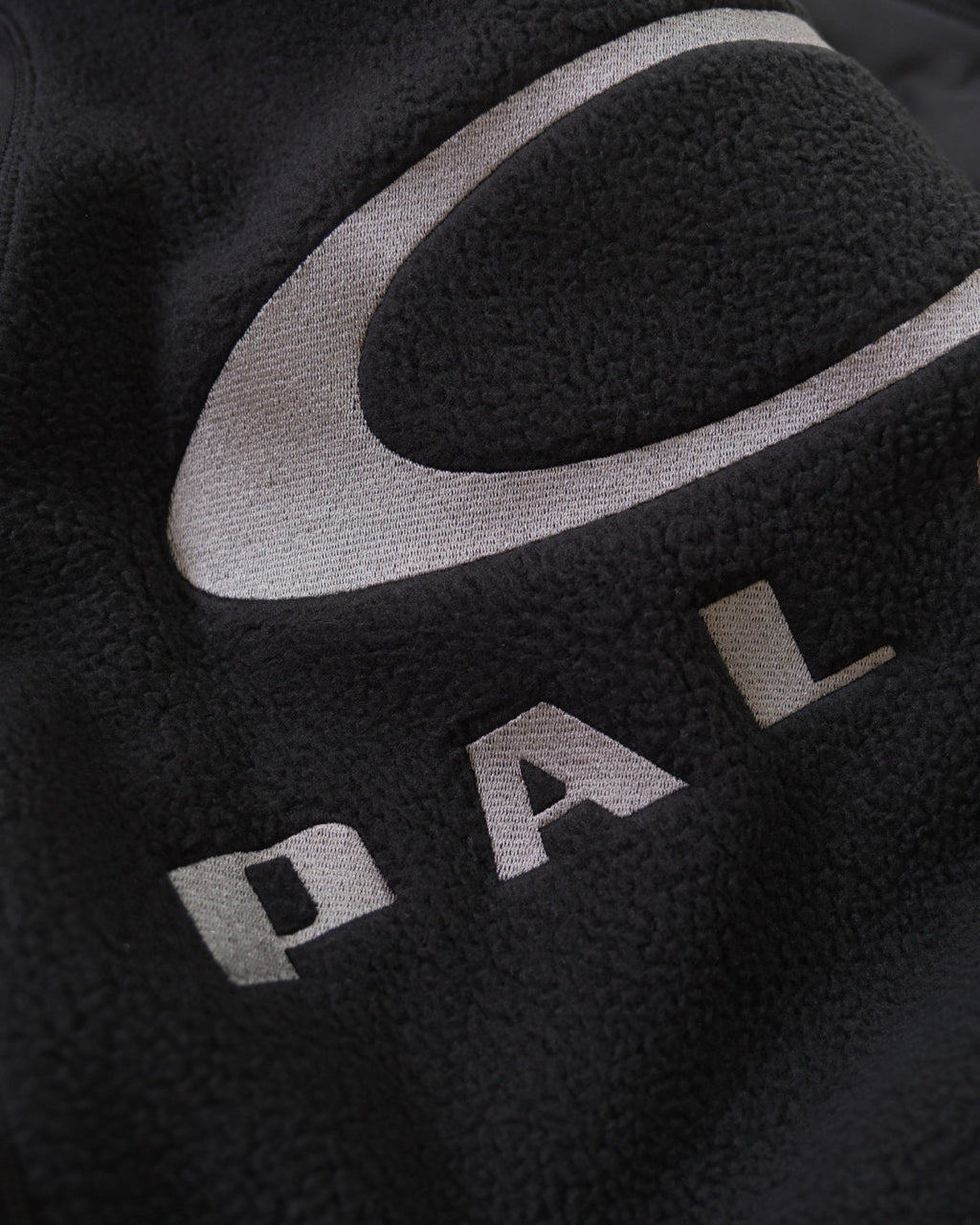 PALACE X Oakley Men's Fall/Winter Fashion Casual High Neck Zipper Logo Embroidered Stand Up Collar Fleece Jacket #79439