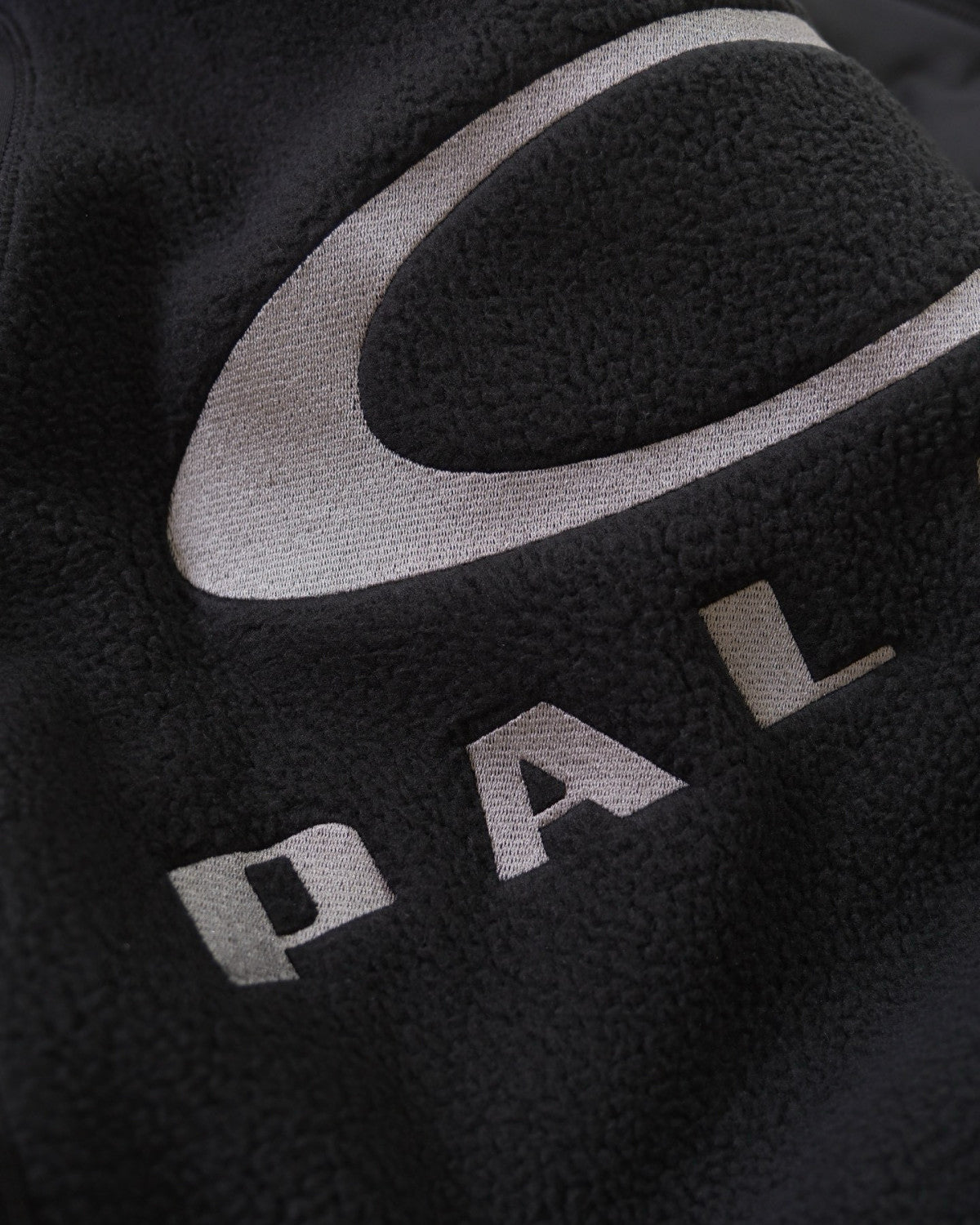 PALACE X Oakley Men's Fall/Winter Fashion Casual High Neck Zipper Logo Embroidered Stand Up Collar Fleece Jacket #79439