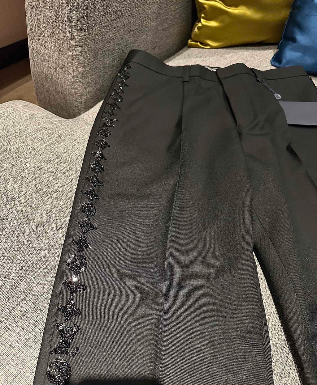 Louis Vuitton Bright Diamond Long Sleeved Coat And Pants Set #96375