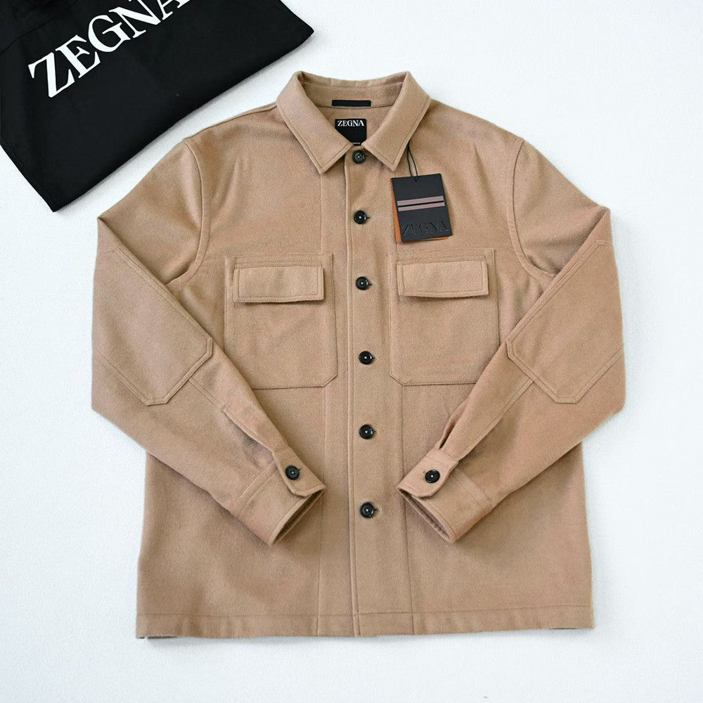 Zegna Oasi Cashmere Alba Overshirt #334676