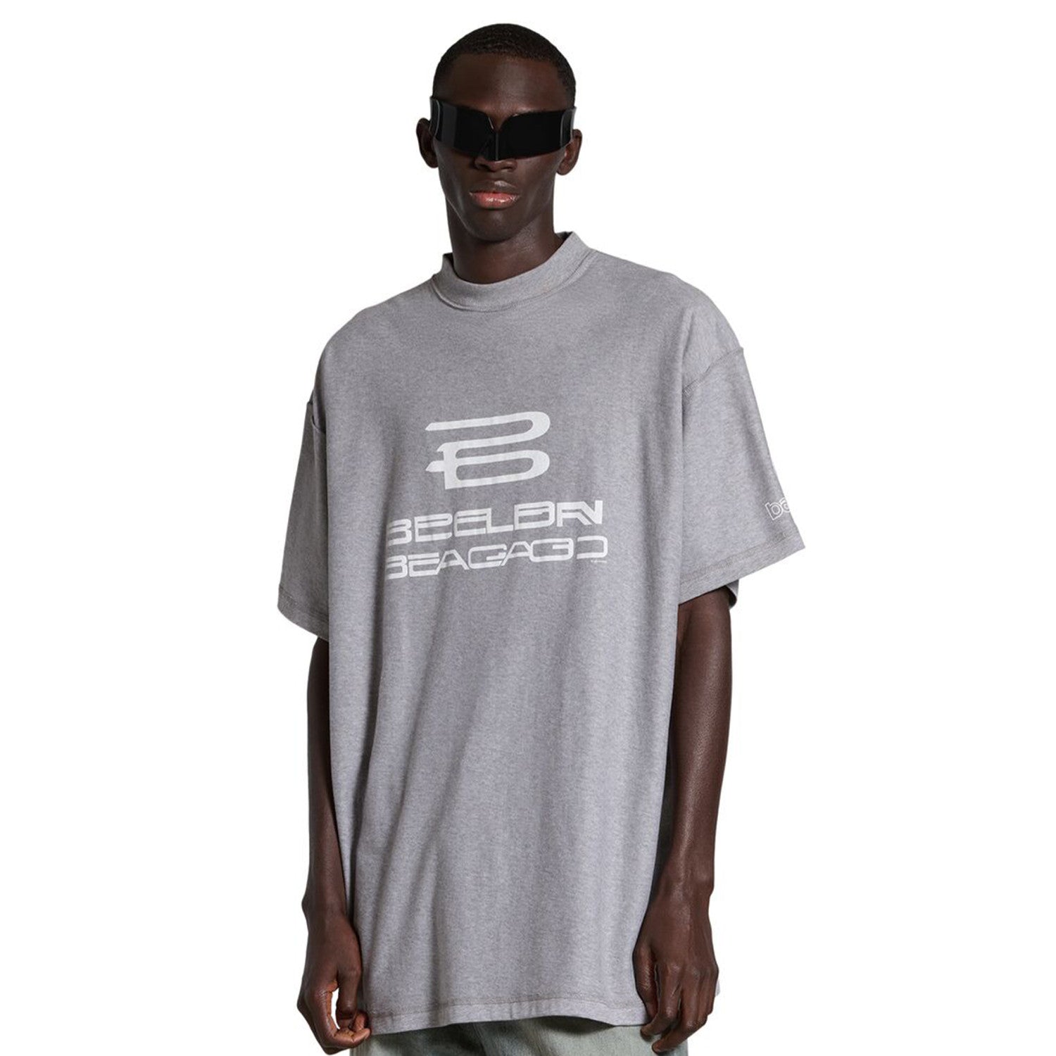 Balenciaga Men's Summer Solid Color AI GENERATED Crew Neck Cotton Loose Short Sleeve T-Shirt Ngvp #7952