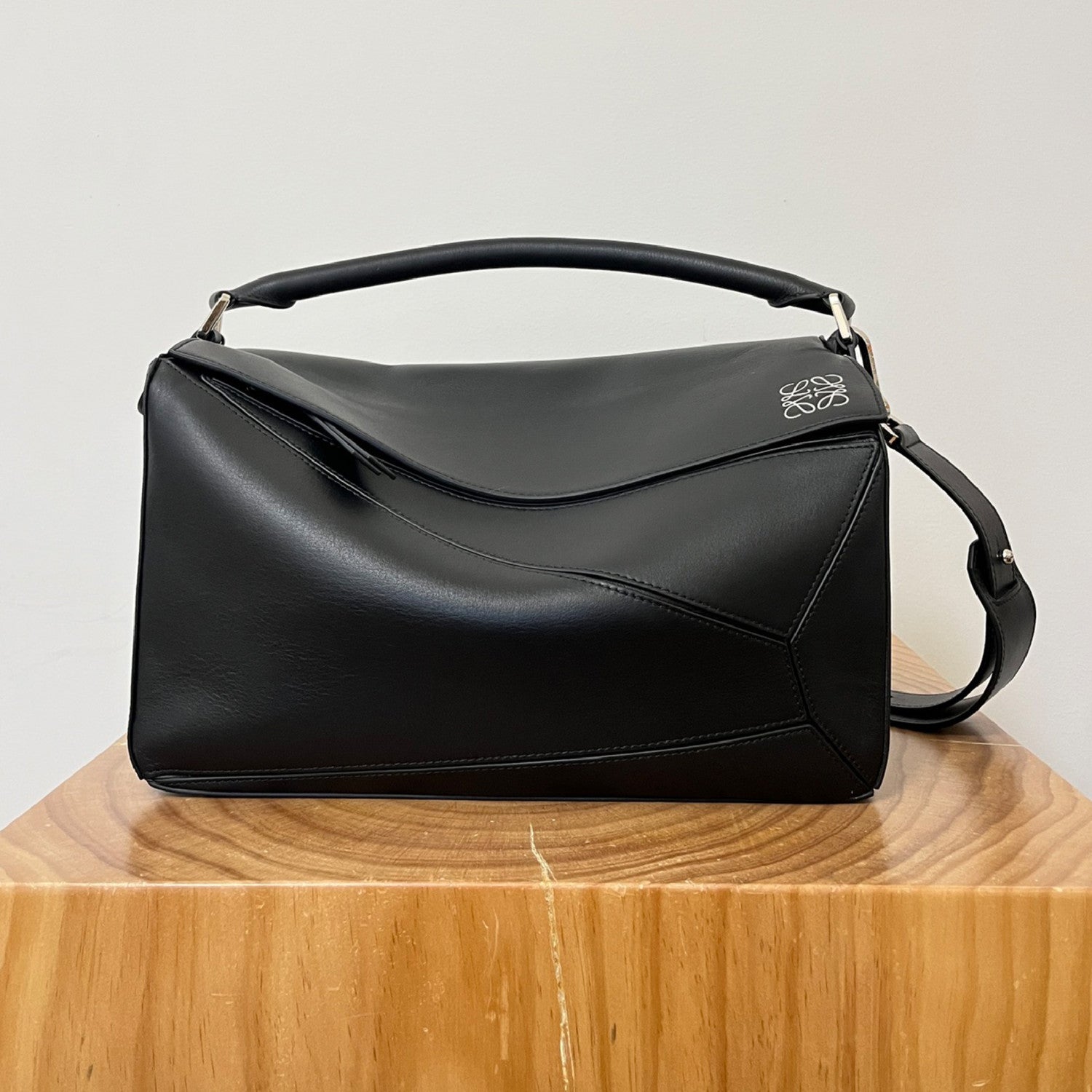 Loewe Large Classic Puzzle Cowhide Handbags Men Women Fashion Geometric Casual Temperament Commuter Crossbody Bag Bags B510P00X05 #71934