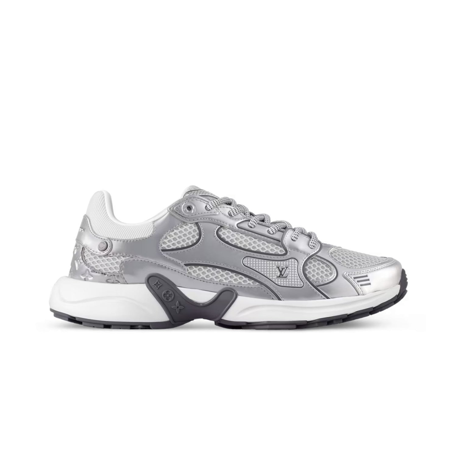 Louis Vuitton LV Olympia Men's And Women's Mesh Quilted Leather Low-top Lace-up Sneakers Shoes #76581