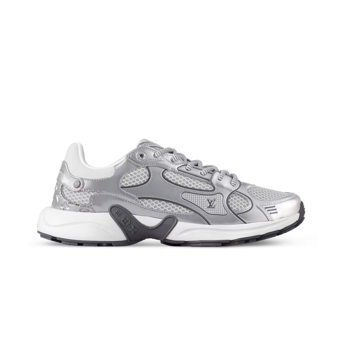 Louis Vuitton LV Olympia Men's And Women's Mesh Quilted Leather Low-top Lace-up Sneakers Shoes #76581
