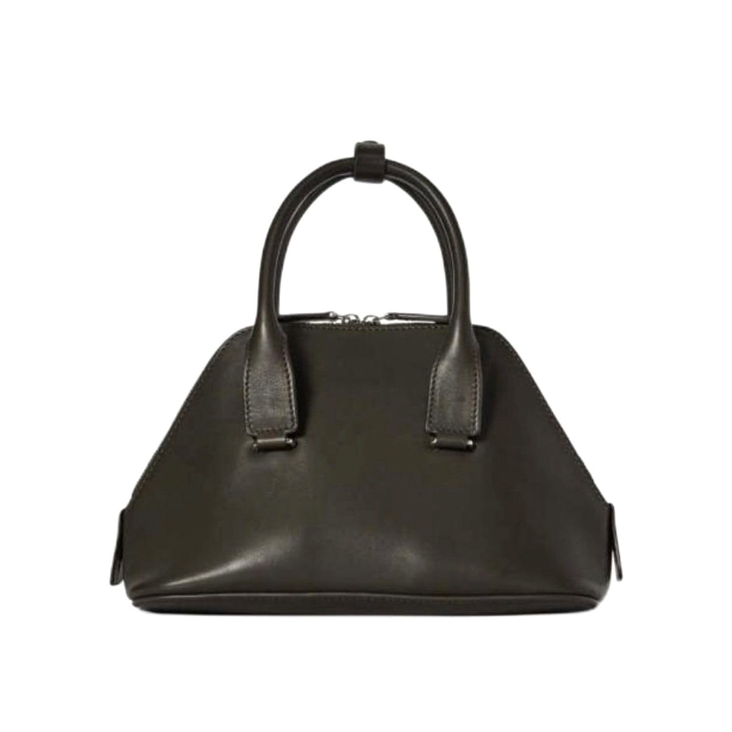 The Row Devon Women's Solid Color Adjustable Shoulder Strap Zipper Closure Calfskin Handbag Shoulder Crossbody Bag Bags #76519