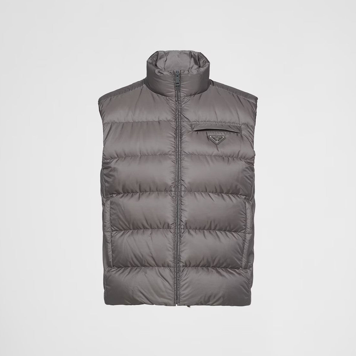 Prada Striped Sleeveless Down Vest #22111