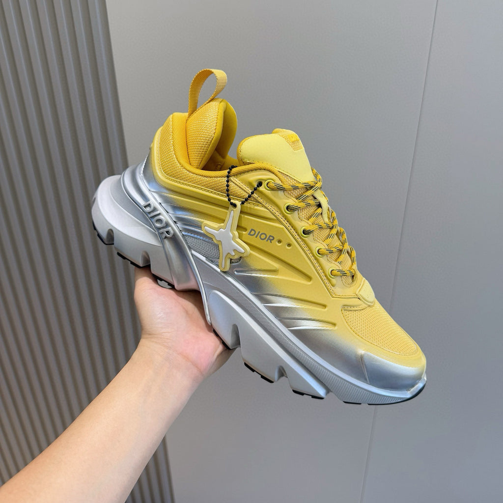 DIOR AND LEWIS HAMILTON B44 Blade Men's Spring/fall Fashion Casual Round Toe Lace Up Gradient Mesh Fabric Sneakers Limited Edition Numbered Pair Shoes #78547