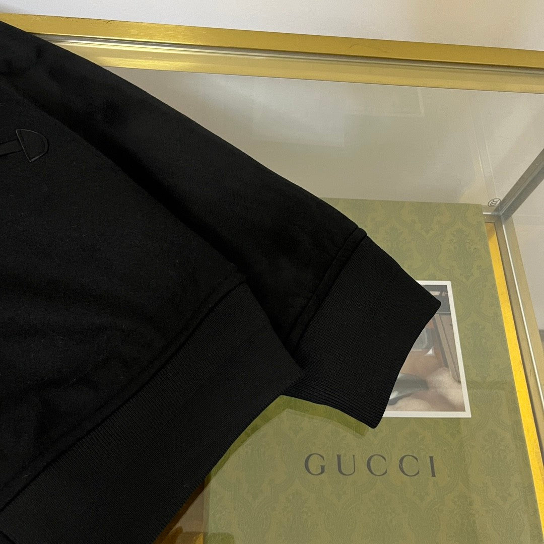 Dior Men's Fall And Winter Black Letter Print Single Breasted Long Sleeved Baseball Jacket #73172