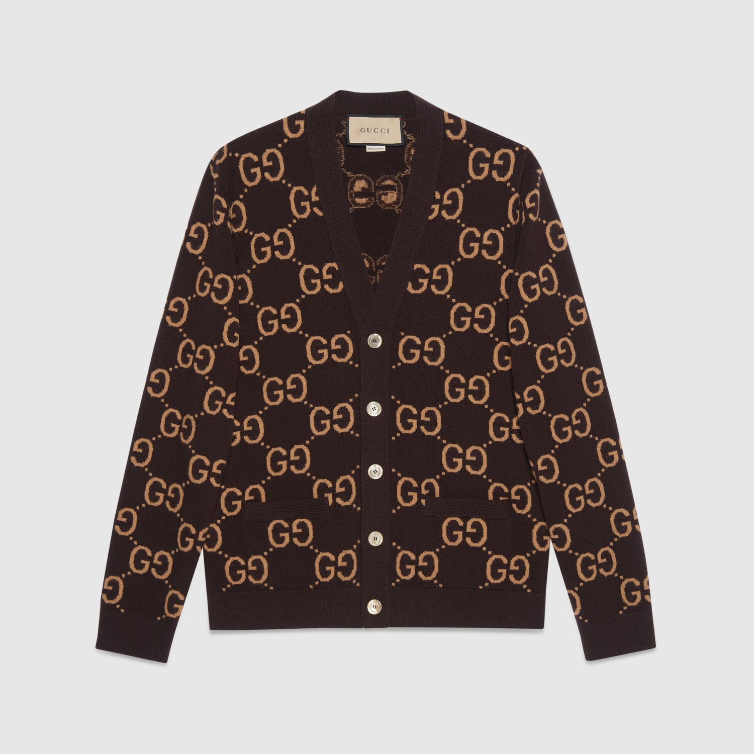 Gucci Knitted Button Printed Cardigan #21956