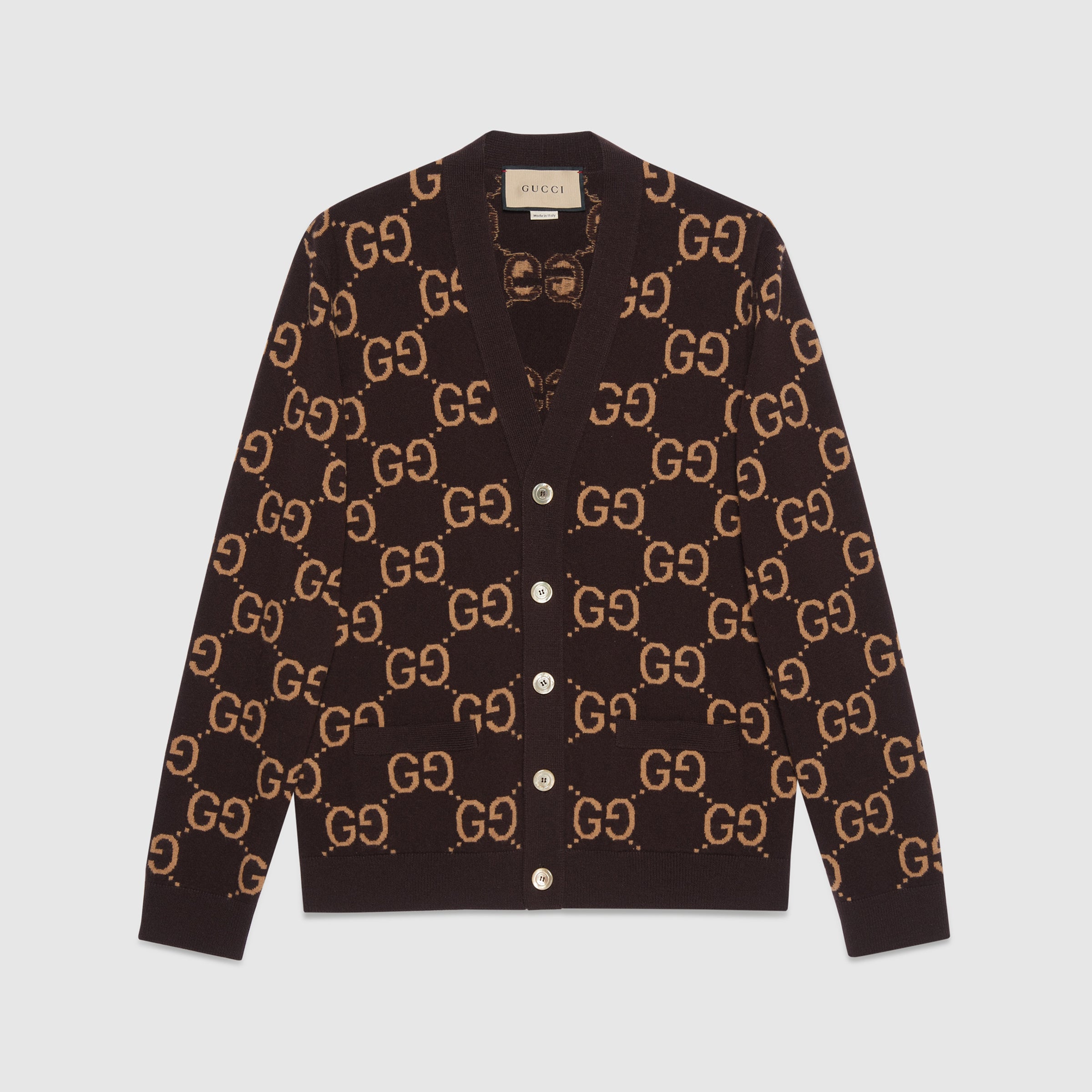 Gucci Knitted Button Printed Cardigan #21956