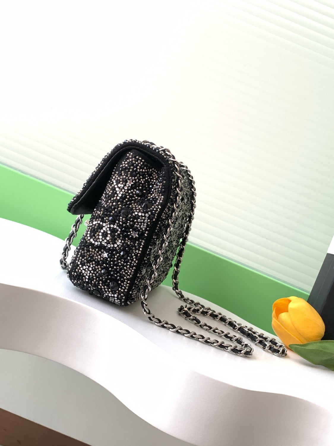 Chanel Women's Full Diamond Fashion Solid Color Handbag Casual Crossbody Bags Bag #71914