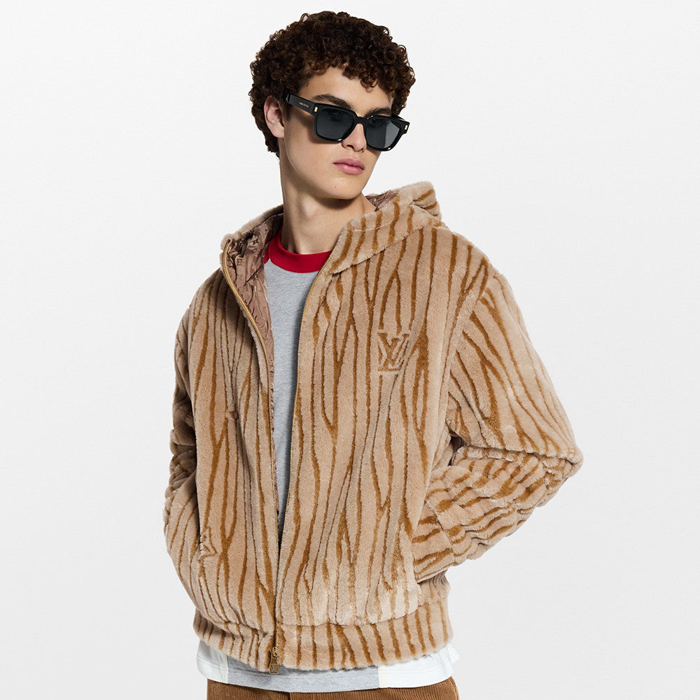 Louis Vuitton Epi Fleece Hooded Blouson #334486