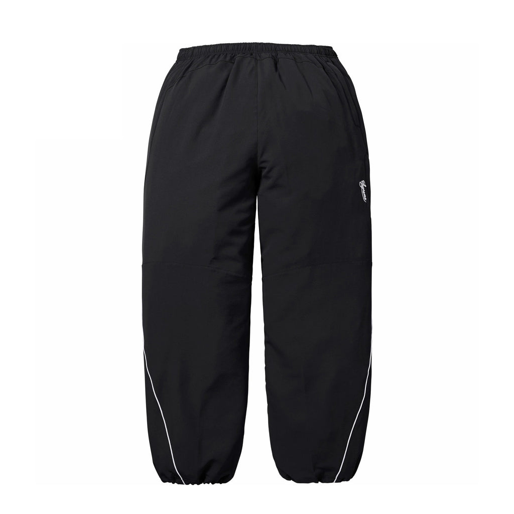 Supreme x Nike Men's Fashionable Cuff Embroidery Zipper Fitted Long-Sleeved Solid Color Sports Jacket Casual Striped Elastic Loose Sports Pants #81521