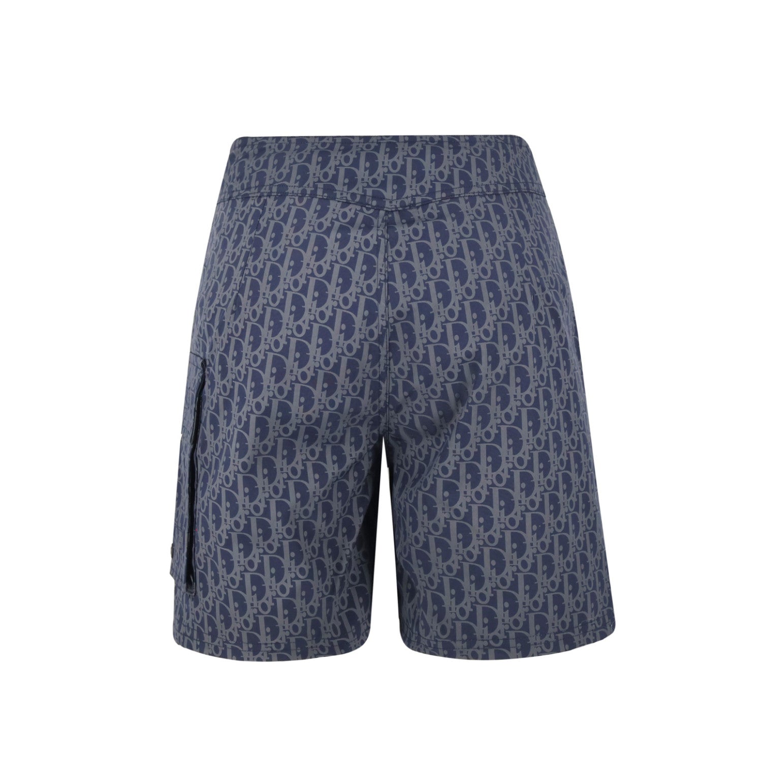 Dior Men's Summer Solid Colour Letter Print Lace Up Casual  Straight Swimming Shorts #77469