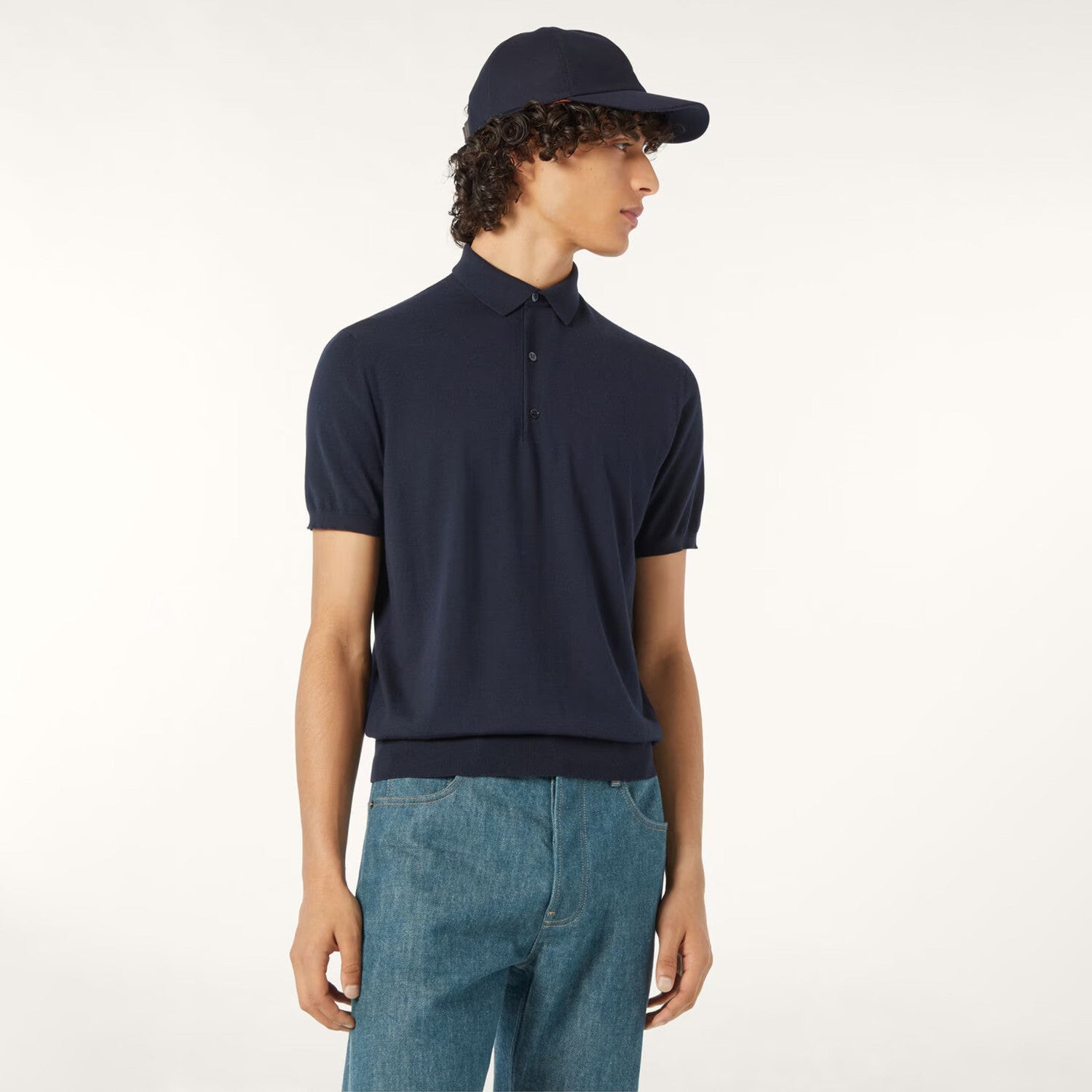 Loro Piana King's Gift® Men's Polo Shirt Spring Summer Fashion Casual Button Short Sleeve Top Knitted T-shirt Lapel Men's Clothes Ngvp #9957