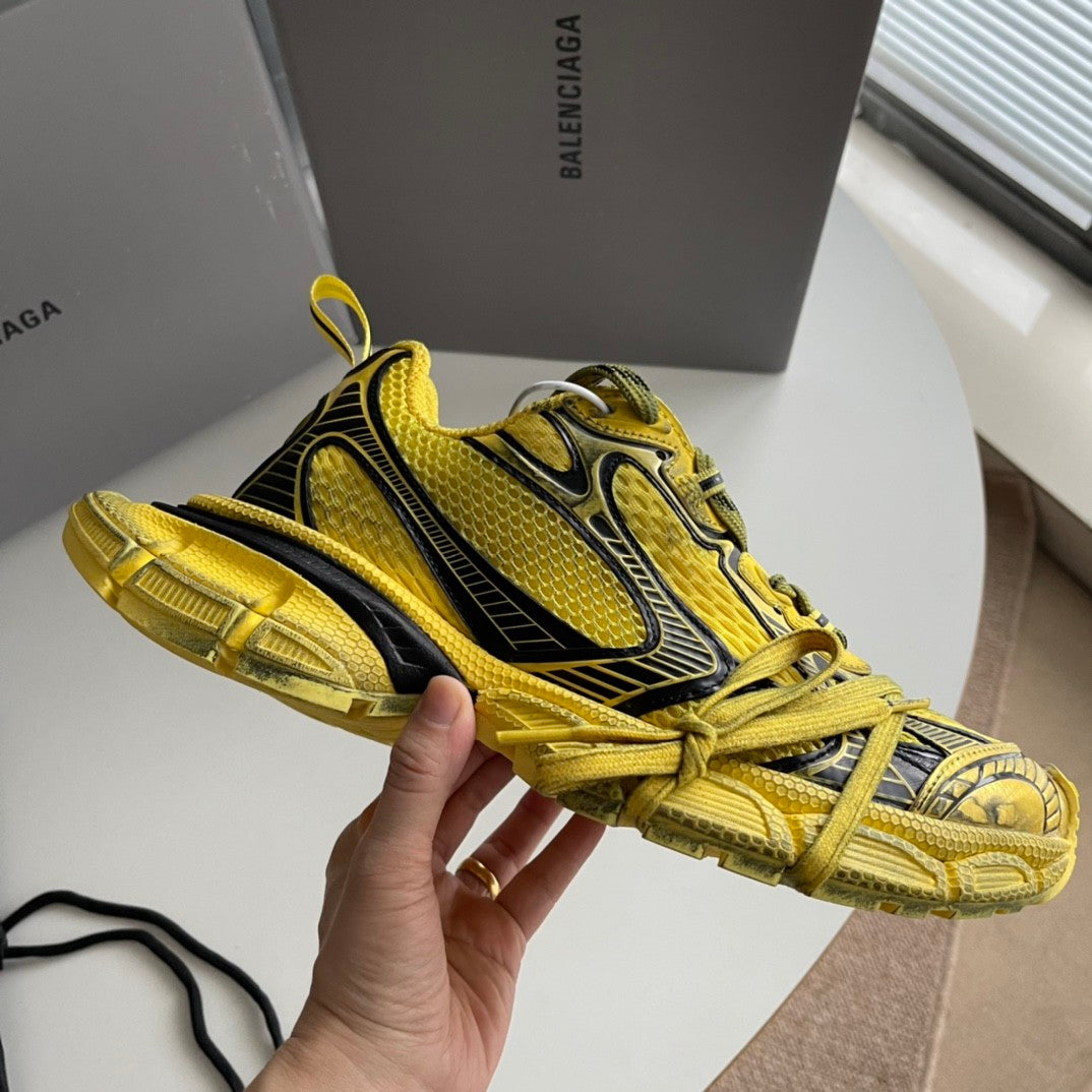 Balenciaga Men's Women's Spring Summer Autumn Solid Color Casual Round Toe Lace Up 3XL Sneakers Low Top Dad Shoes #76616