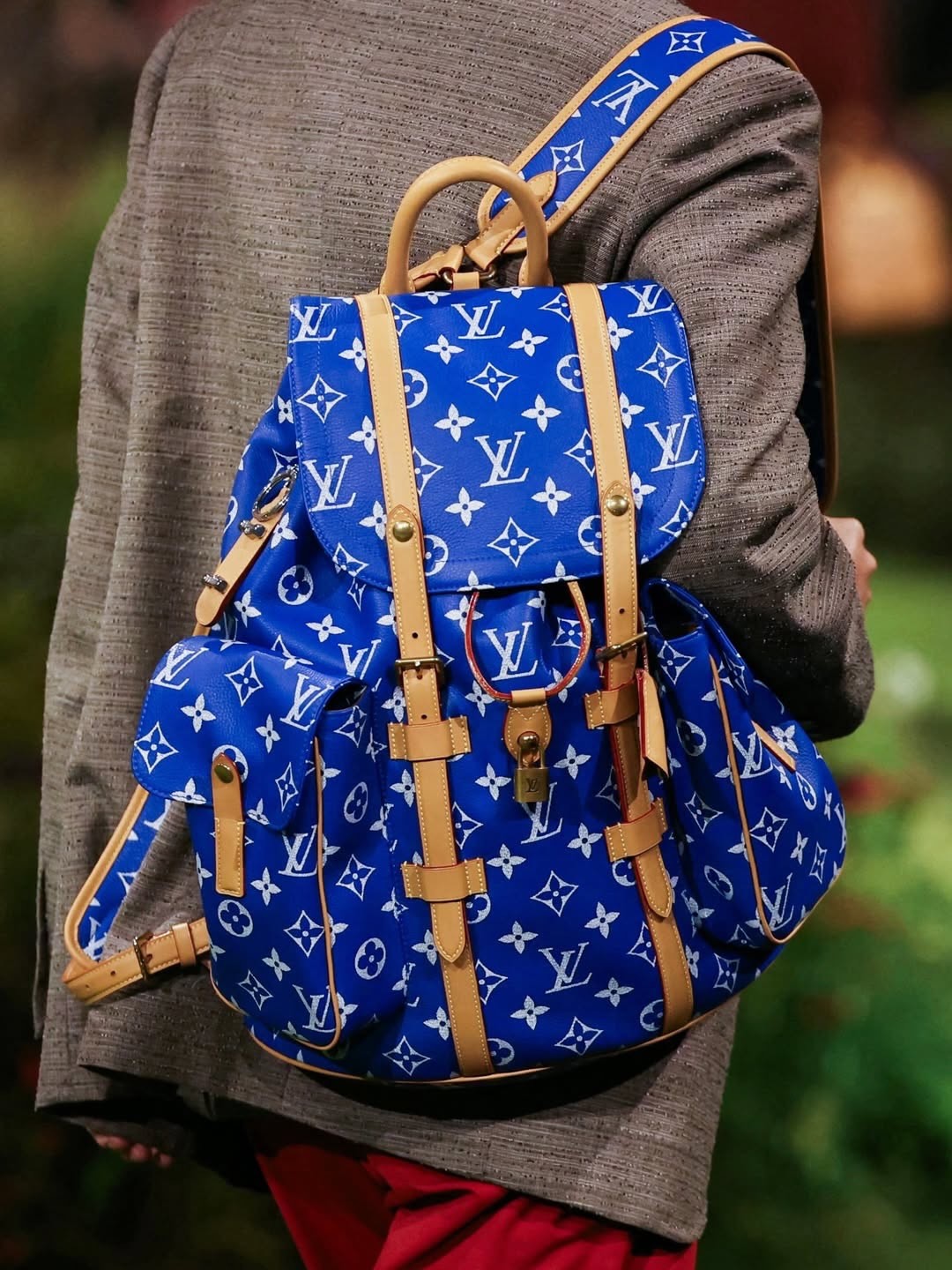 Louis Vuitton Christopher Monogram Taurillon Cow Leather Backpack #378127