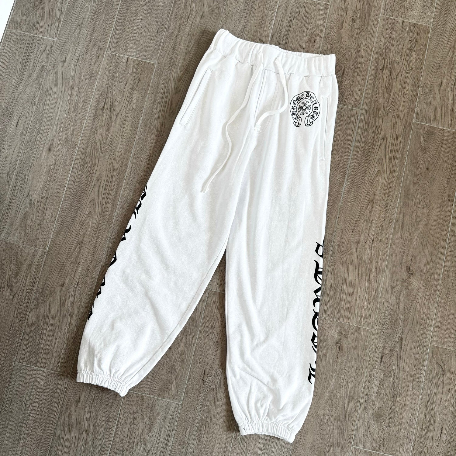 Chrome Hearts All Over Printed Dark Pattern Hooded Sweatshirt Pants #375717